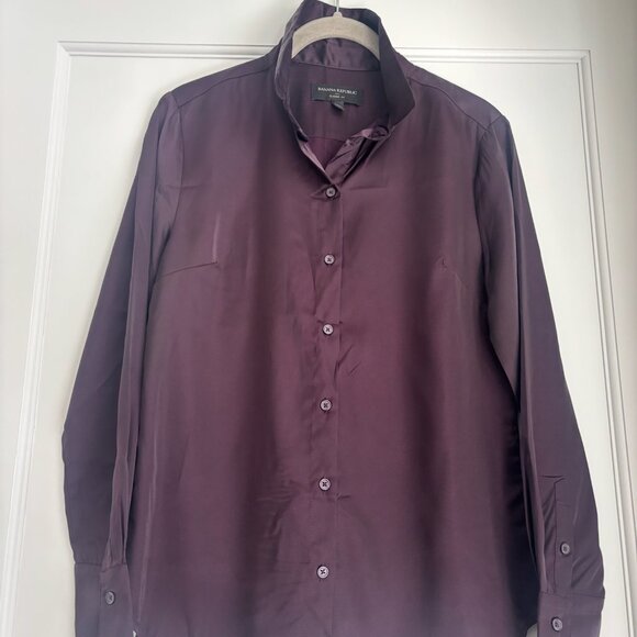 Banana Republic Classic Fit Silk Shirts - Picture 7 of 8